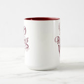 Mug rouge inspiré par la sirène (Centre)