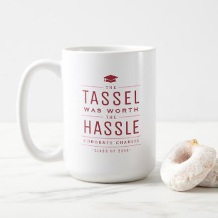 Mug Rouge le goût valait la peine Graduation