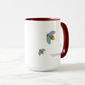 Mug rouge lucifère (Devant droit)