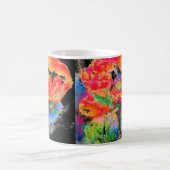Mug Rouge - noir (Centre)