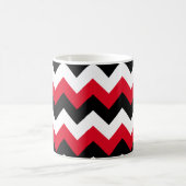Mug Rouge Noir et Blanc Zigzag (Centre)