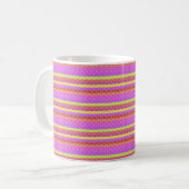 Mug rouge orange jaune (Devant gauche)