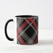 Mug rouge PLACÉ noir (Gauche)