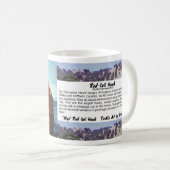 Mug Rouge-queue Hawk textile (Devant droit)
