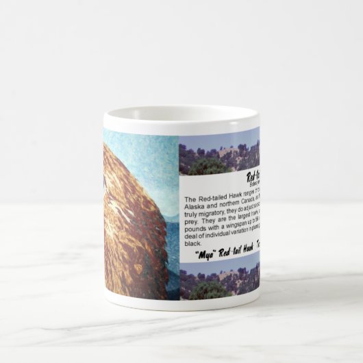 Mug Rouge-queue Hawk textile (Centre)