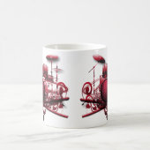 Mug rouge-tambour-conception, rouge-tambour-conception (Centre)