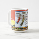 Mug Rouges Célestes | Humour Classique de Jeux de Mots (Devant gauche)