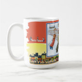 Mug Rouges Célestes | Humour Classique de Jeux de Mots (Gauche)