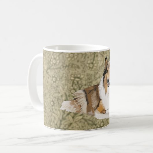 Mug Rough Collie (Devant gauche)