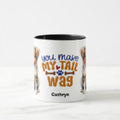 Mug Rough Collie Chien Chien Chien Vous Faites Mon Bag (Centre)