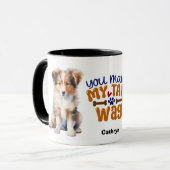 Mug Rough Collie Chien Chien Chien Vous Faites Mon Bag (Devant gauche)