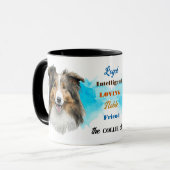 Mug Rough Collie Dog Loyal Friend (Devant gauche)