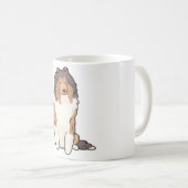 Mug Rough collie Magie (Devant droit)