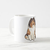 Mug Rough collie Magie (Devant gauche)