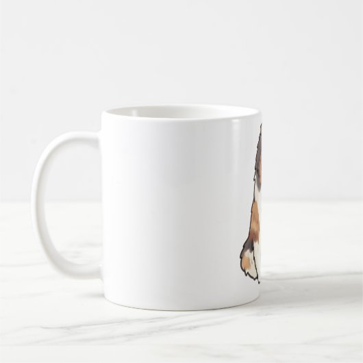 Mug Rough collie Magie (Gauche)