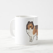 Mug Rough collie Magie (Devant gauche)
