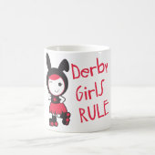 Mug Rouleau Derby - règle de filles de Derby (Centre)