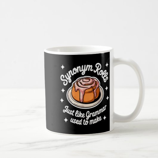 Mug Rouleaux de synonymes comme la grammaire utilisée  (Droite)