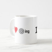 Mug roulement de fuch du coeur i (Devant gauche)