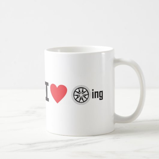 Mug roulement de fuch du coeur i (Droite)