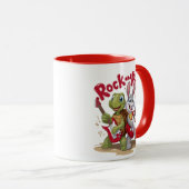Mug Roulement de reptile et de lièvre (Devant droit)