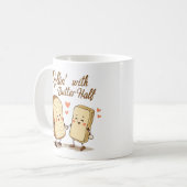 Mug Rouler avec ma moitié de beurre - Joli Thanksgivin (Devant gauche)