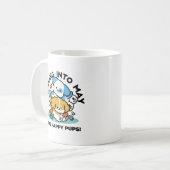 Mug Rouler En Mai Comme De Joyeux Pups - Mignonne Chie (Devant gauche)