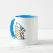 Mug Rouler En Mai Comme De Joyeux Pups - Mignonne Chie (Devant gauche)