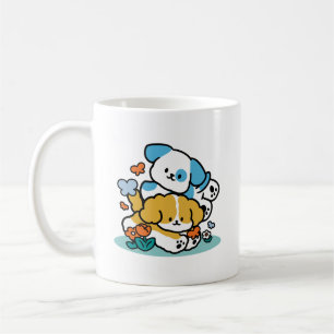 Mug Rouler En Mai Comme De Joyeux Pups - Mignonne Chie