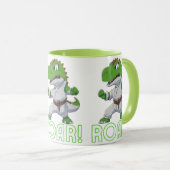 Mug Rouler et jouer Dino (Devant droit)