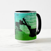 Mug Roulette de grue Moteur de fonctionnement bulldoze (Devant droit)