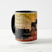 Mug Roulette de grue Moteur de fonctionnement bulldoze (Devant gauche)