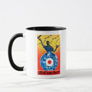 Mug Roulez-les corps d'aviation canadien royal