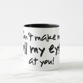 Mug Roulez mes yeux (Centre)