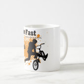 Mug Roulez vite, volez haut (Devant droit)