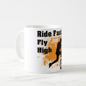 Mug Roulez vite, volez haut (Devant gauche)
