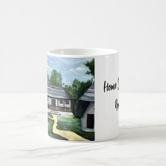 Mug Roumanie - Maison rustique traditionnelle transylv (Centre)