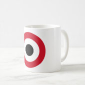 Mug Roundel de l'armée de l'air du Yémen (Devant droit)