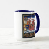 MUG ROUSSE ART NOVEAU (Devant droit)