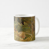 Mug Rousseau Jungle Tropical Tiger Art (Devant droit)