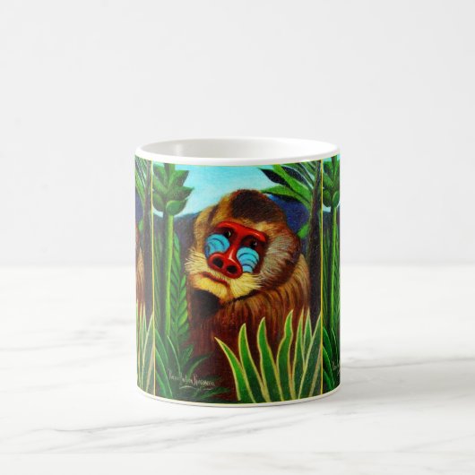 Mug Rousseau - Mandril dans la jungle (Adaptation) (Centre)