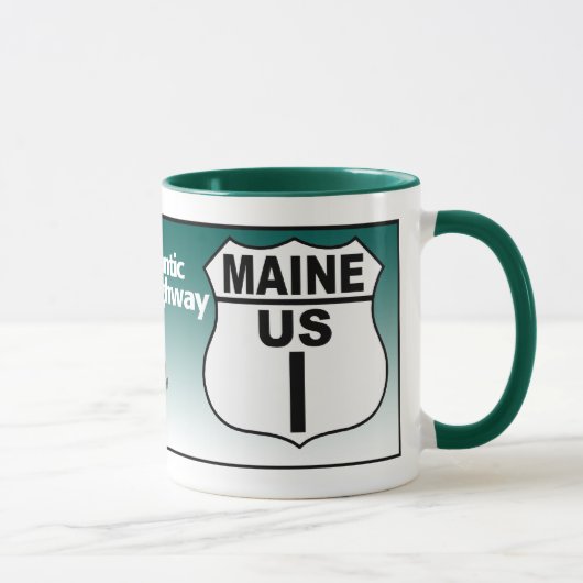 Mug Route 1 du Maine - Route de l'Atlantique (Droite)