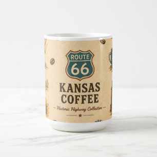 Mug Route 66 Kansas Wheatfield Morning Roast Journey