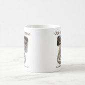 Mug Route 66 Oatman Arizona Burros Dans La Rue (Centre)