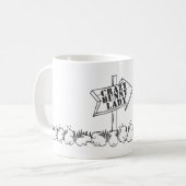 MUG ROUTE À LA DAME FOLLE DE LAPIN (Devant gauche)