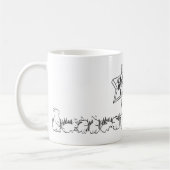 MUG ROUTE À LA DAME FOLLE DE LAPIN (Gauche)