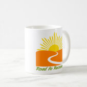 Mug Route à la vitesse de récupération (Devant droit)