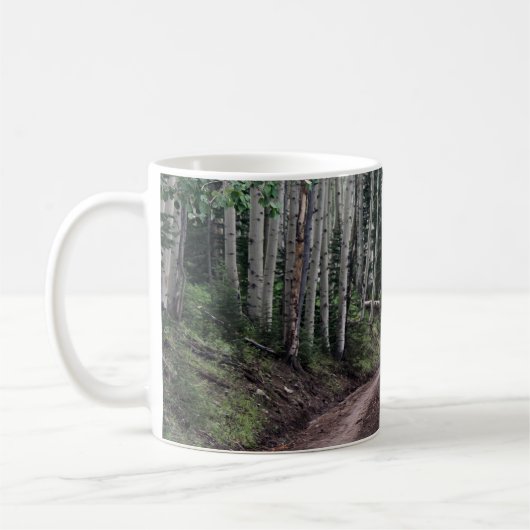 Mug Route à travers les bouleaux (Gauche)