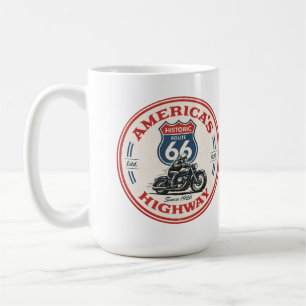 Mug Route américaine 66 La route mère gif de l'autorou