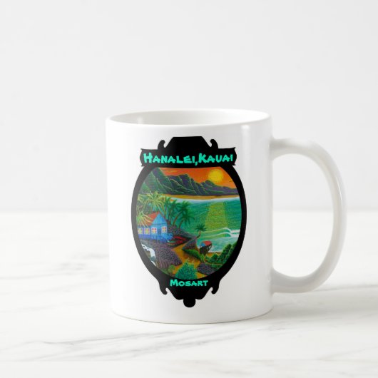 Mug "Route au ciel", conception magique de fenêtre (Droite)